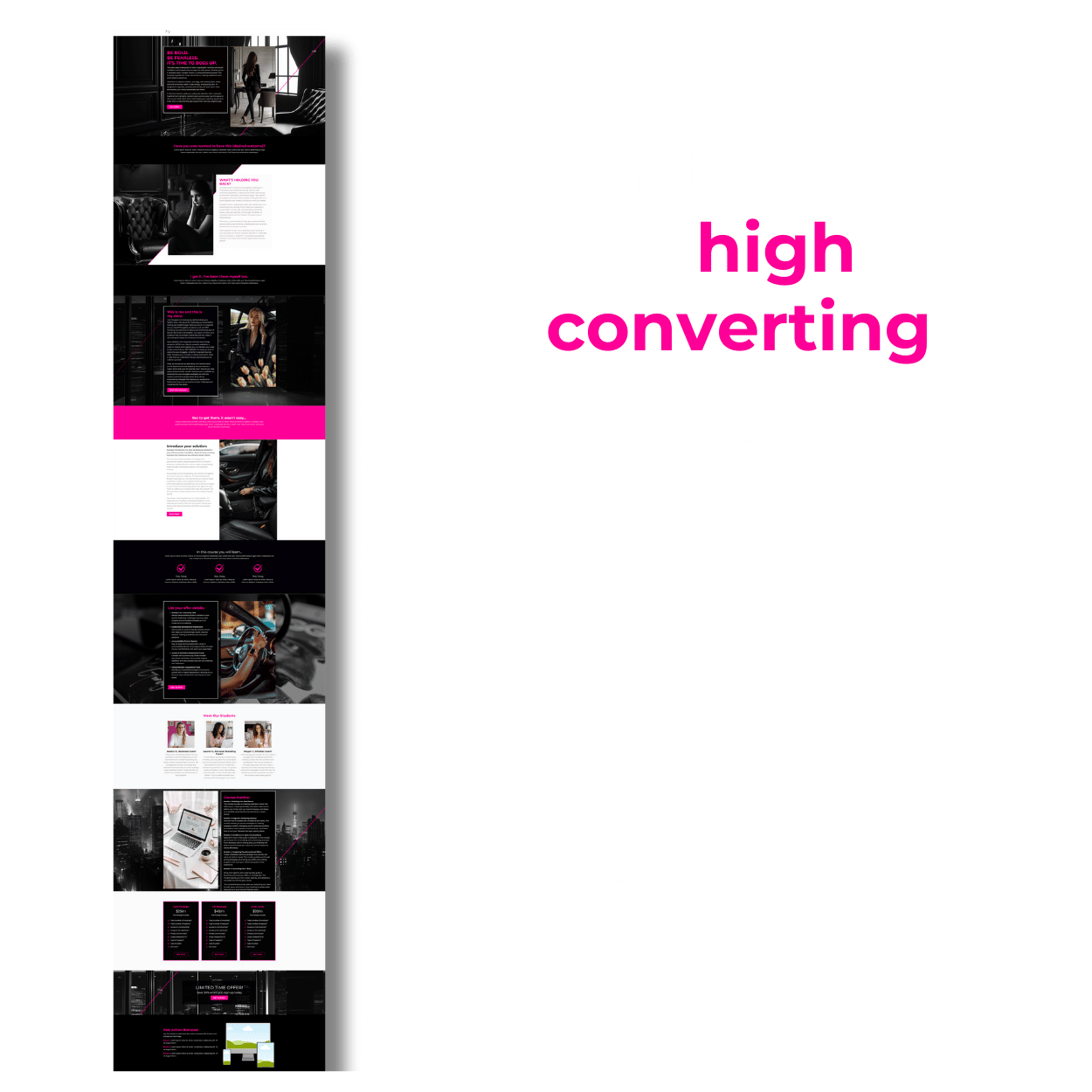Anatomy of a high converting Kajabi Sales Page 