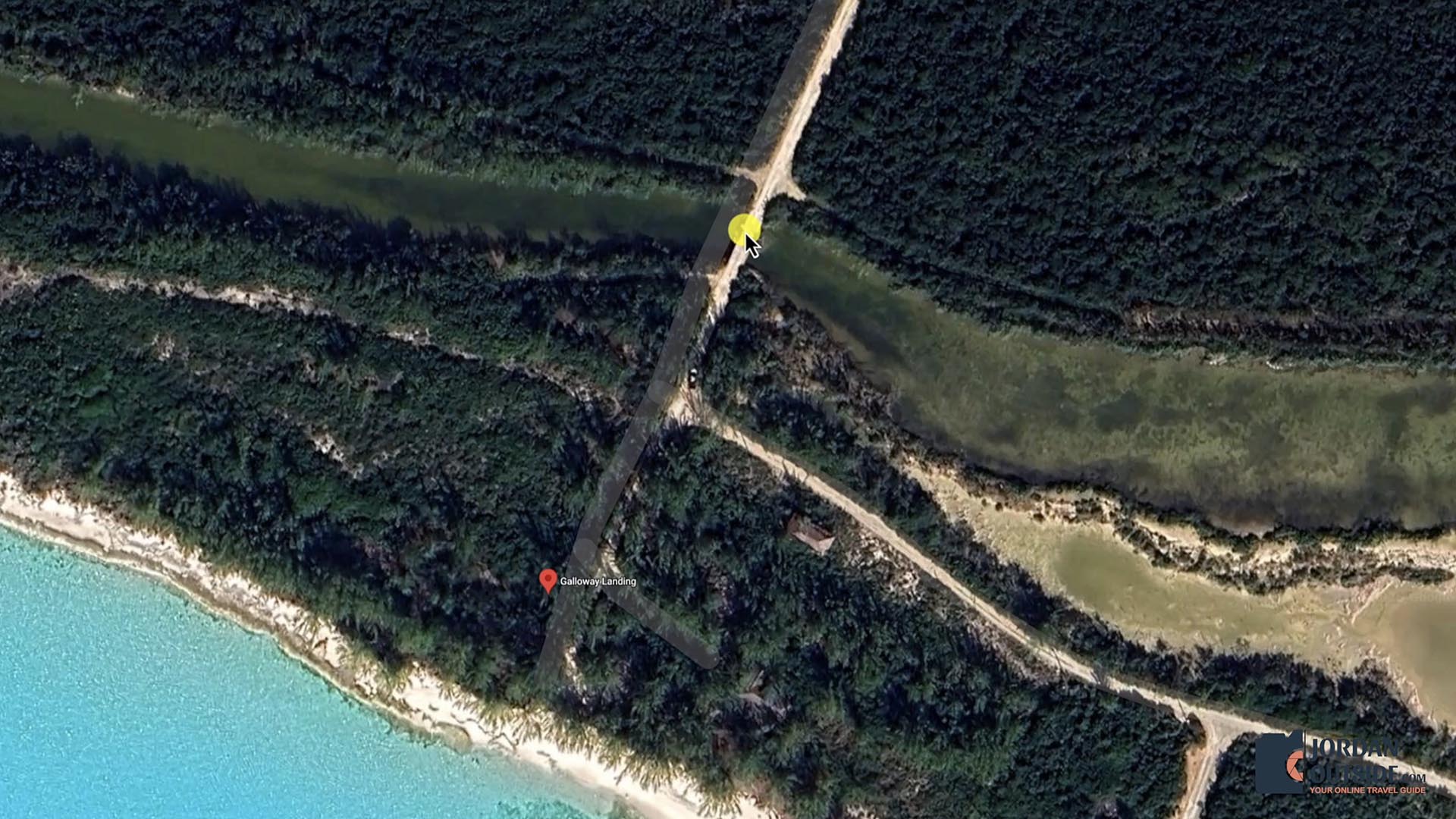 Galloway Beach, Long Island, Bahamas