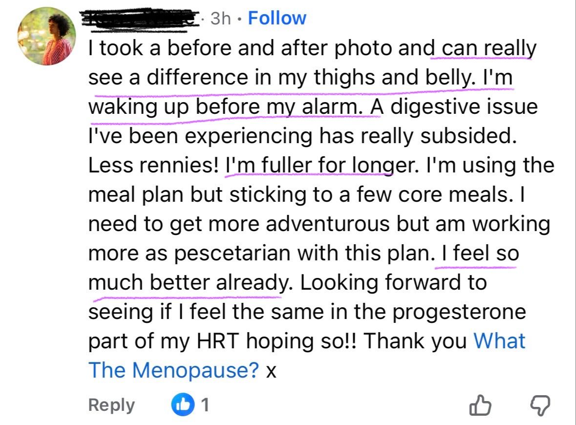 Testimonial screenshot 1