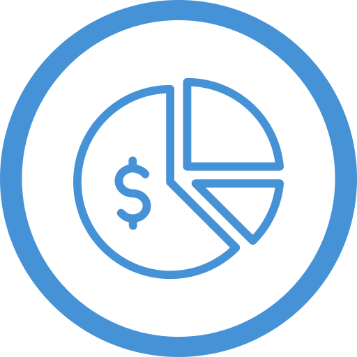 Circle with a sitemap inside