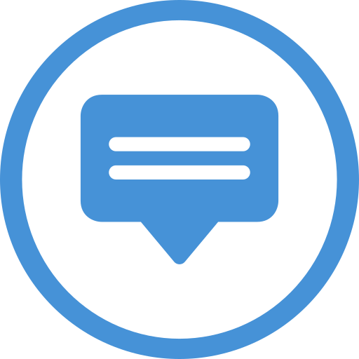 Circle with a sitemap inside