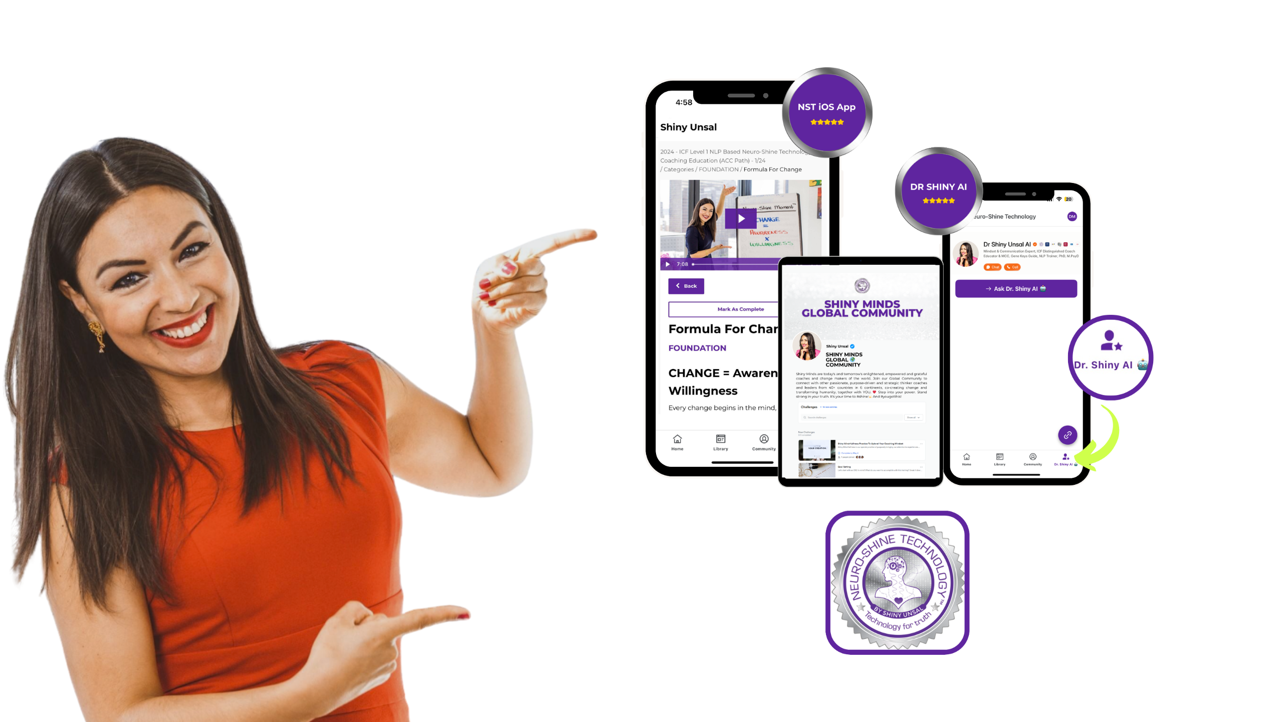 Dr. Shiny Unsal Pointing