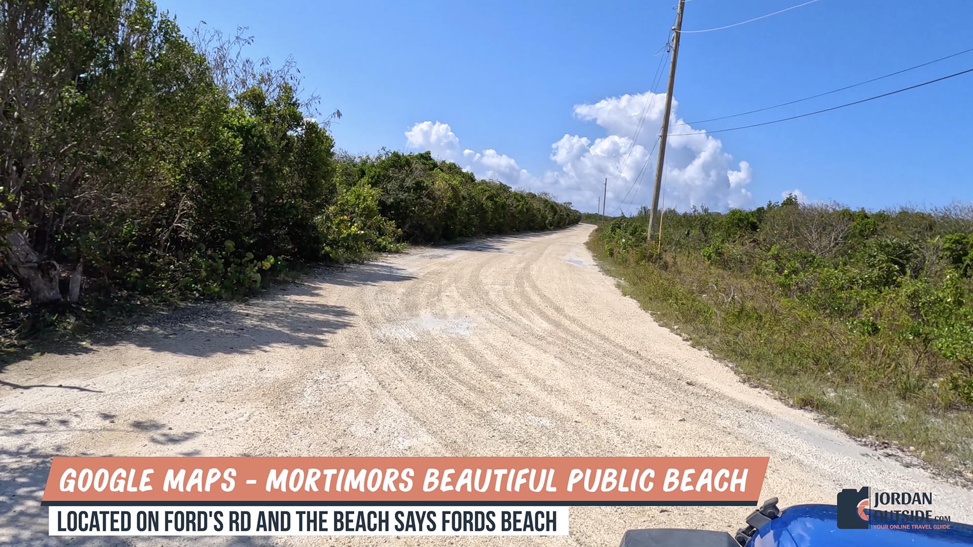 Fords Beach, Long Island, Bahamas