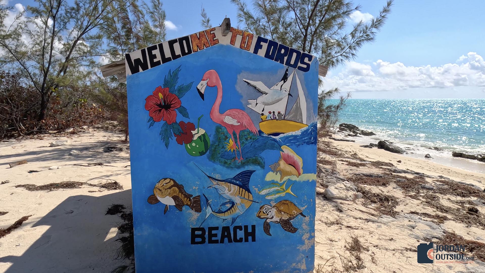 Fords Beach, Long Island, Bahamas