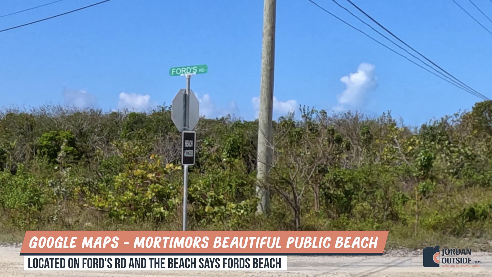 Fords Beach, Long Island, Bahamas