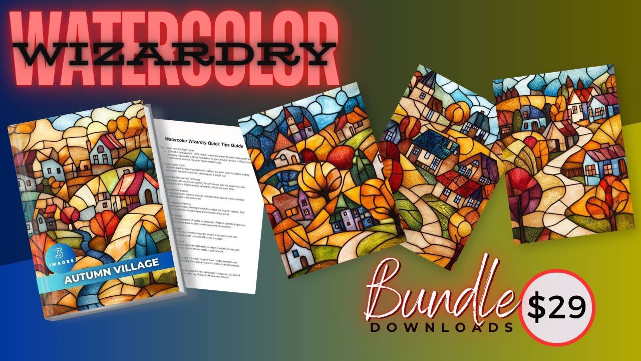 Watercolor Wizardry Quick Start Guide - Portraits