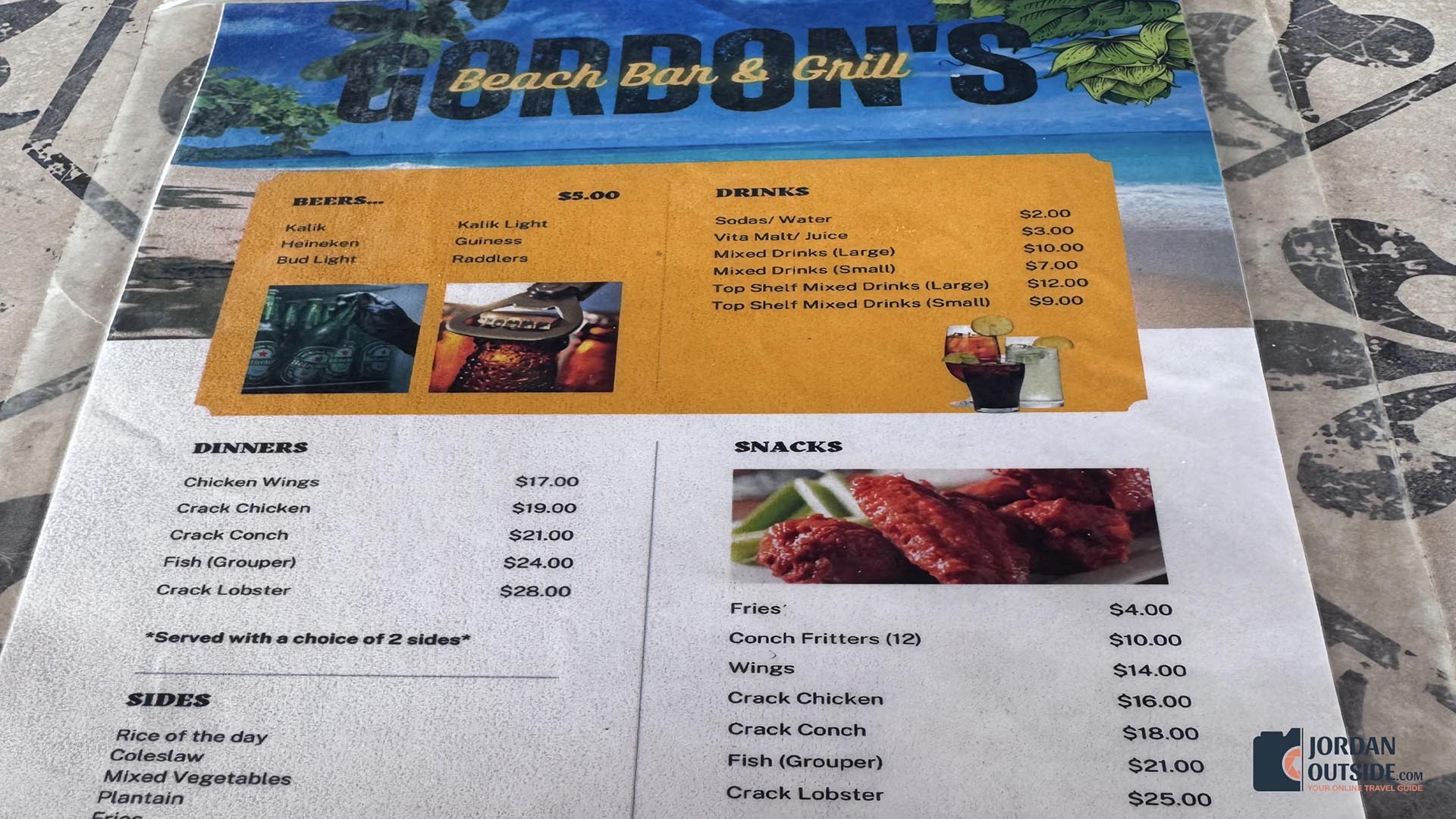 Gordon's Beach, Long Island, Bahamas