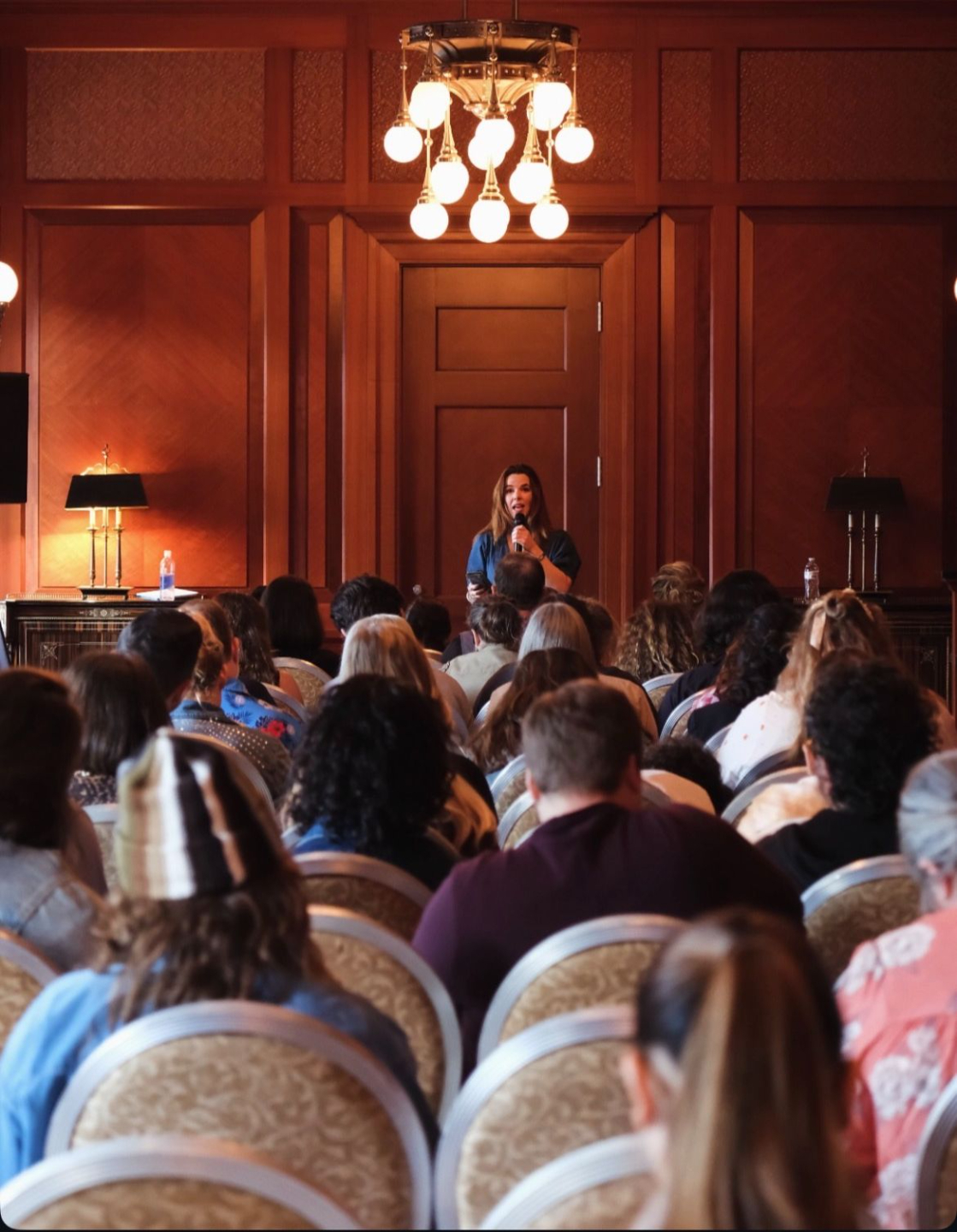 Jacky Power running workshop