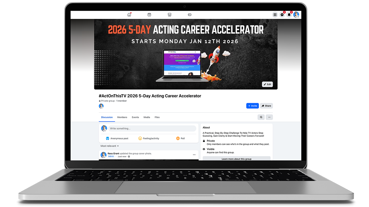 Acting Career Accelerator FB Group