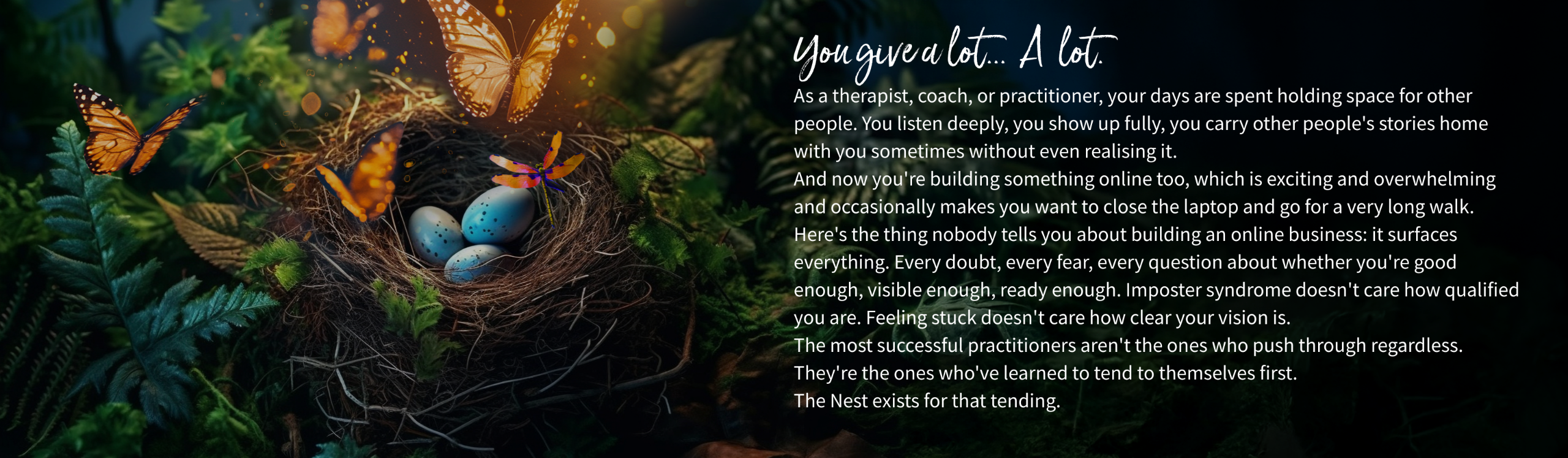 A quiet sanctuary for therapists, teachers and heart‑centred leaders who give so much to others.   Experience monthly sound journeys, reflections and soul prompts designed to calm your nervous system, fuel creativity and strengthen intuition.