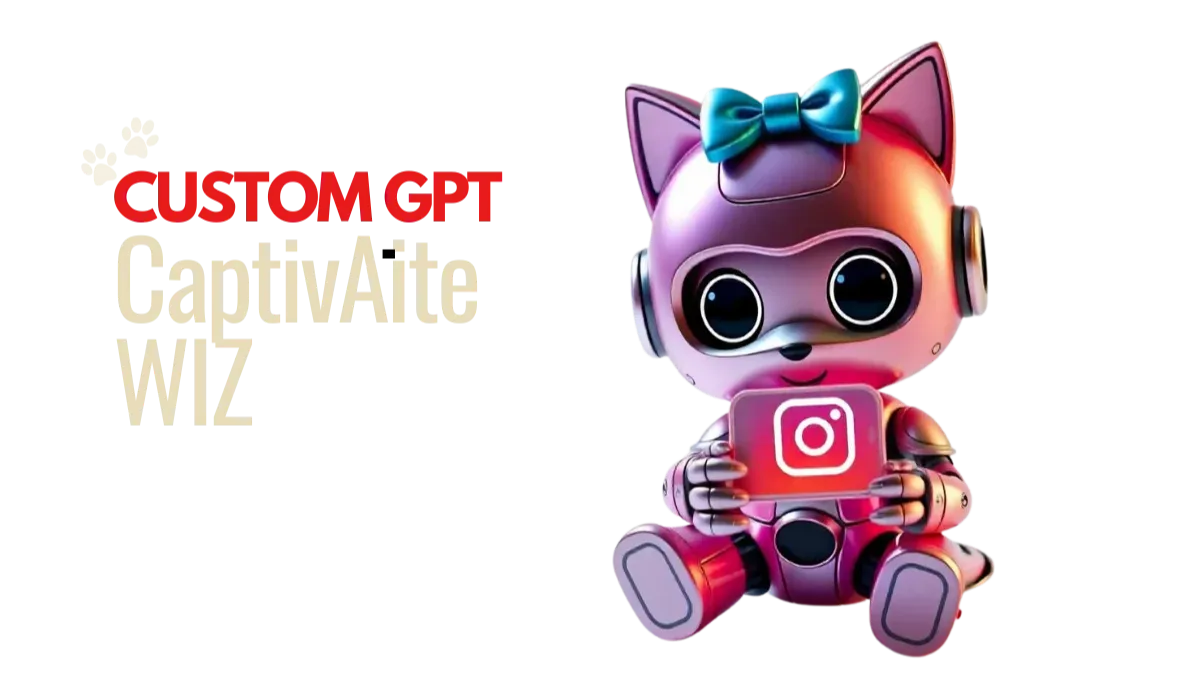 Custom GPT bot for Instagram captions and hooks that sell and attract premium buyers on social media