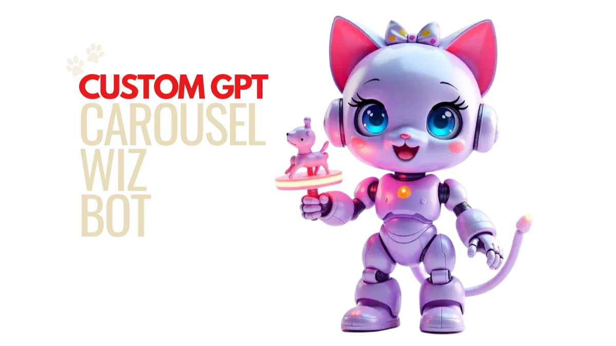 Custom GPT bot for Instagram carousel content designed to attract premium buyers