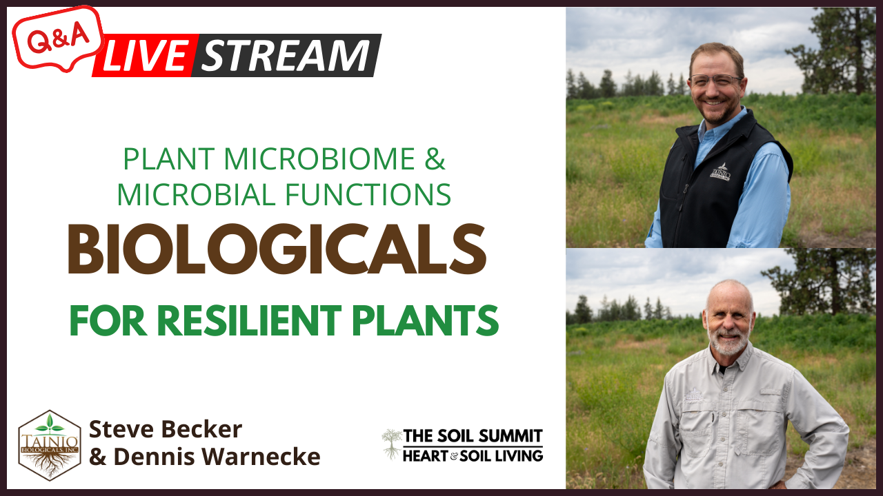Biologicals  For Resilient Plants with Tainio