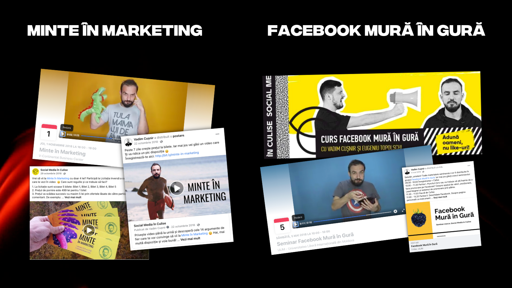 vadim cusnir, lorand soares, corneliu sau, zarnescu, cosmin daraban, lilu, dumitru slonovschi, mircea bravo