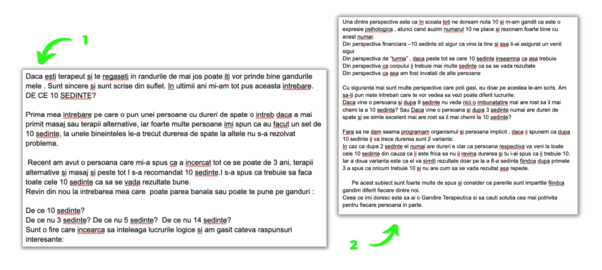 Copywriting Funcțional, Texte Online