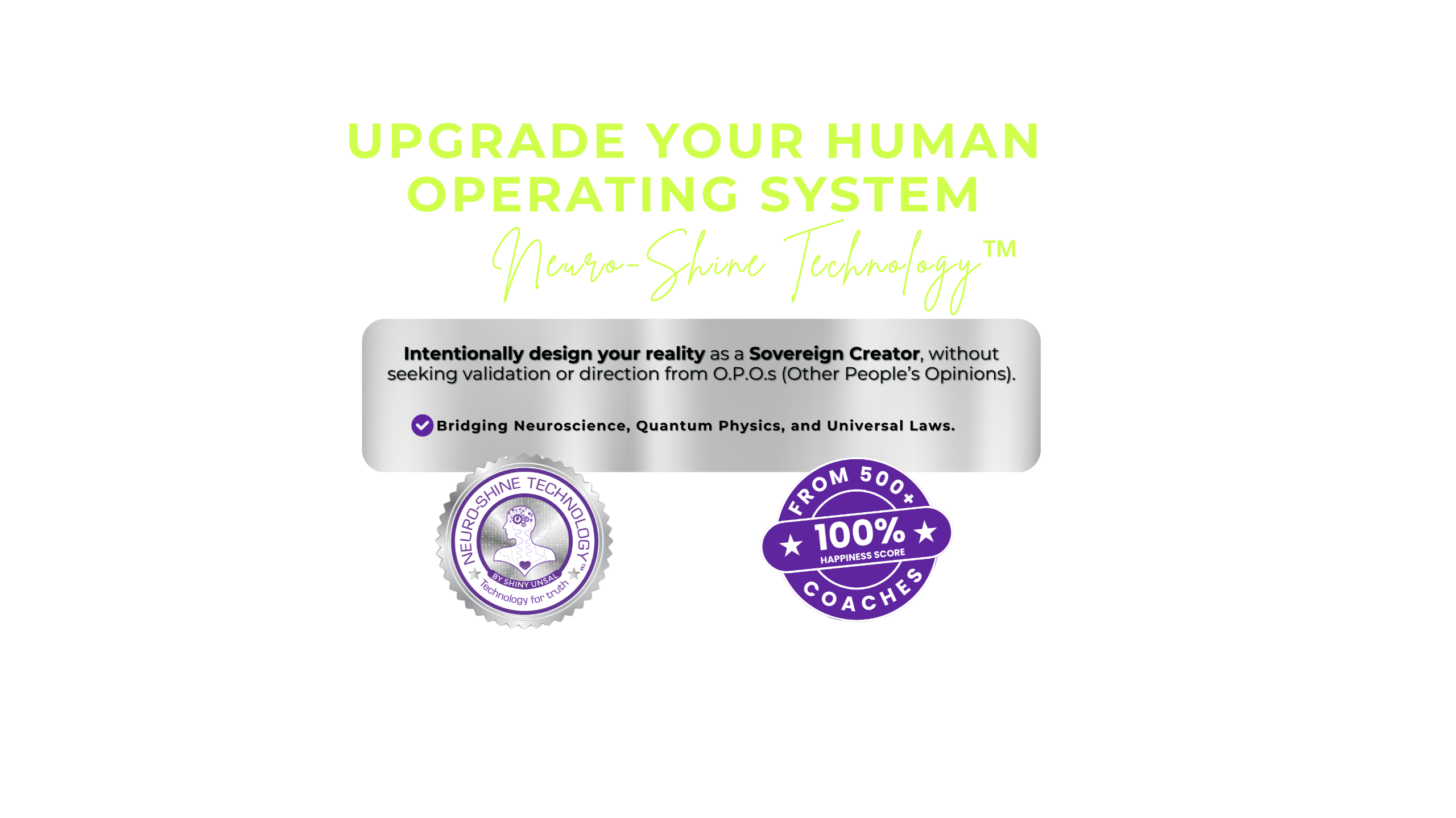 Dr. Shiny Burcu Unsal, founder of Neuro-Shine Technology™, ICF Master Coach, and global leadership educator