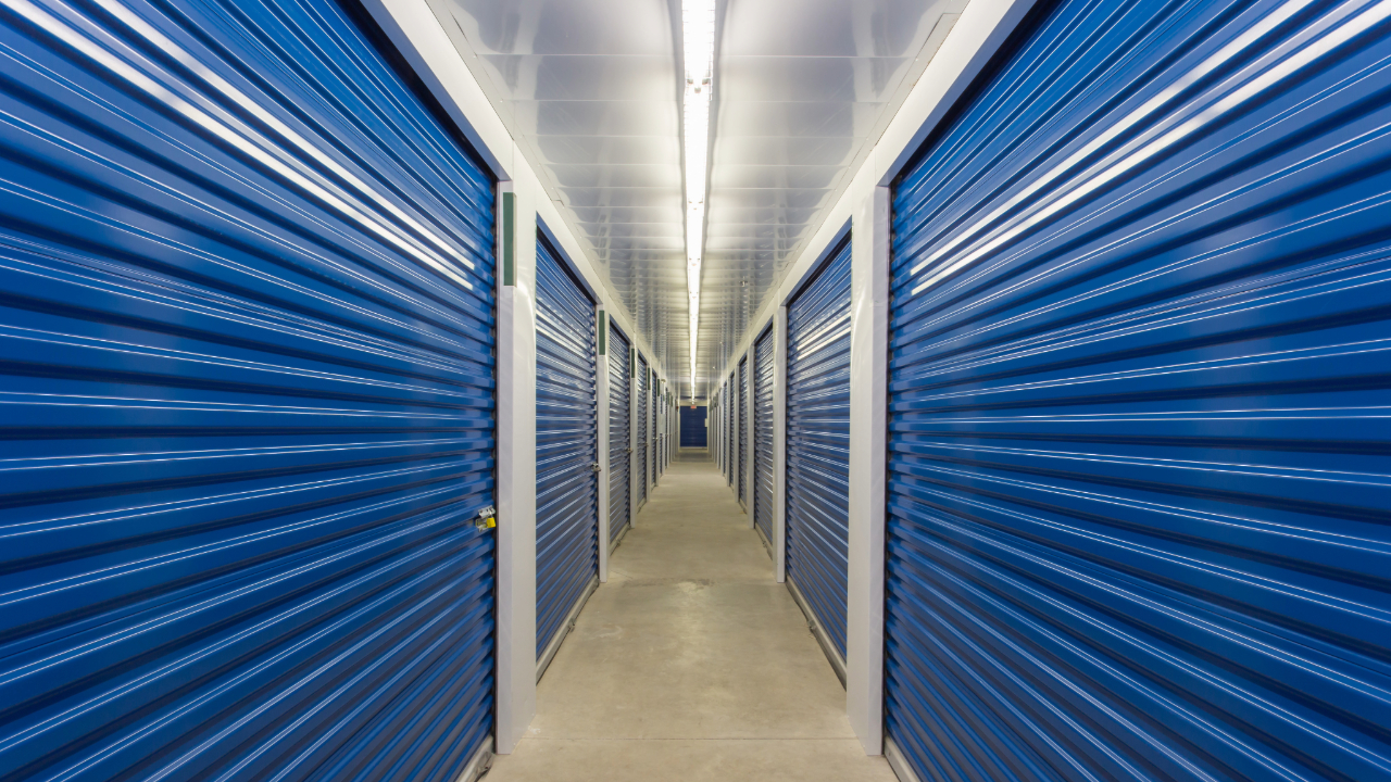 Storage Unit hallway