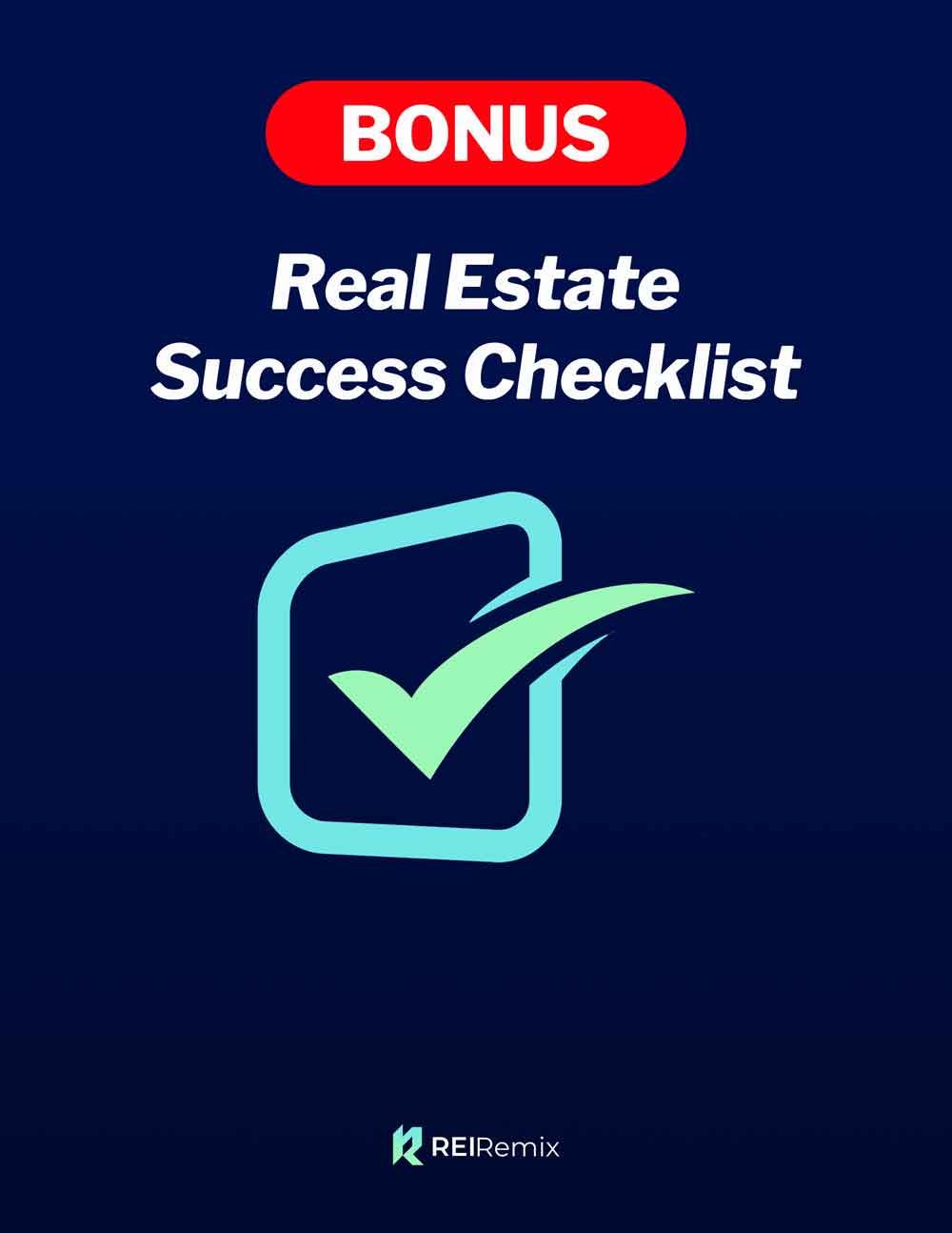 Real Estate Success Checklist