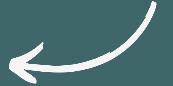 white arrow pointing left