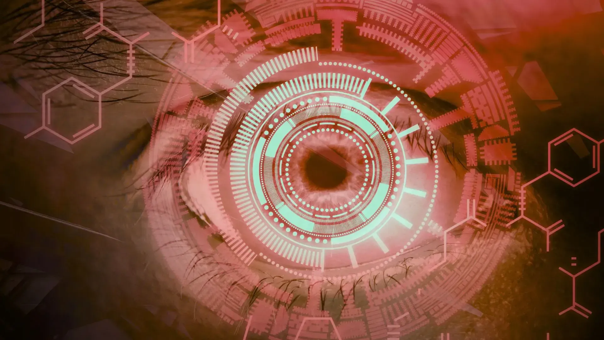 Image of a digital eye