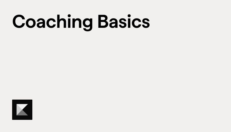 Coaching Basics