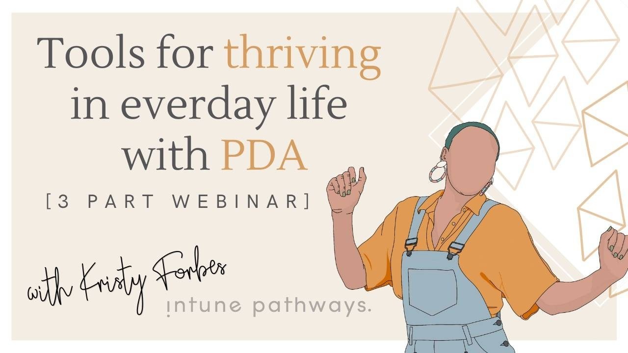 Tools for Thriving in Everyday Life with PDA (Pathological Demand Avoidance) 3 part series