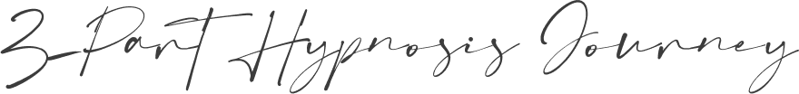 3-Part Hypnosis Journey Signature Title