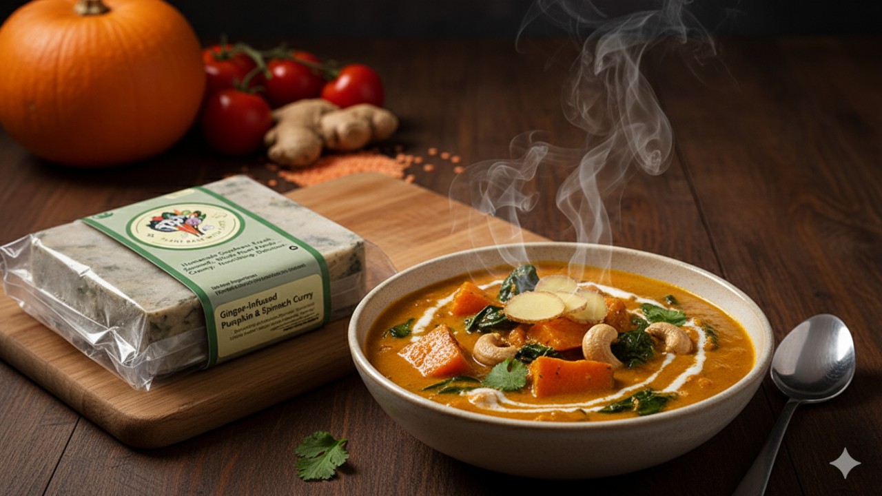 Ginger-Infused Pumpkin Curry