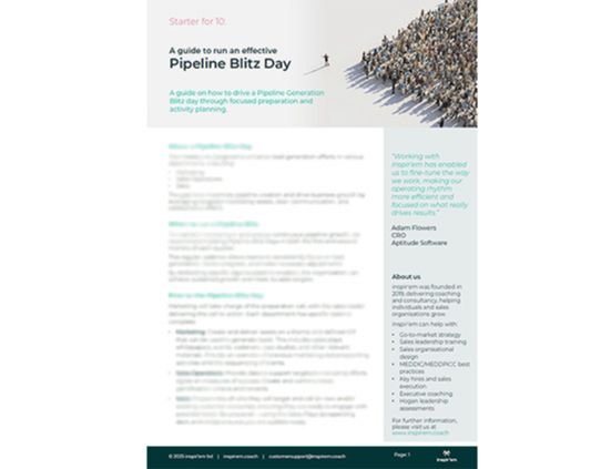 Pipeline Blitz guide