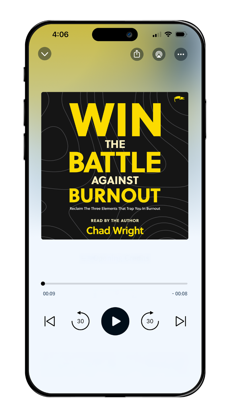 Win The Battle Against Burnout Audiobook Cover