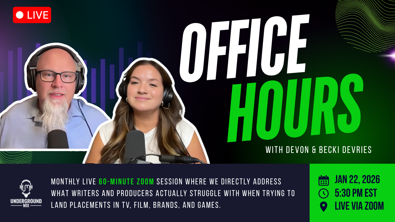 Underground Mix Office Hours