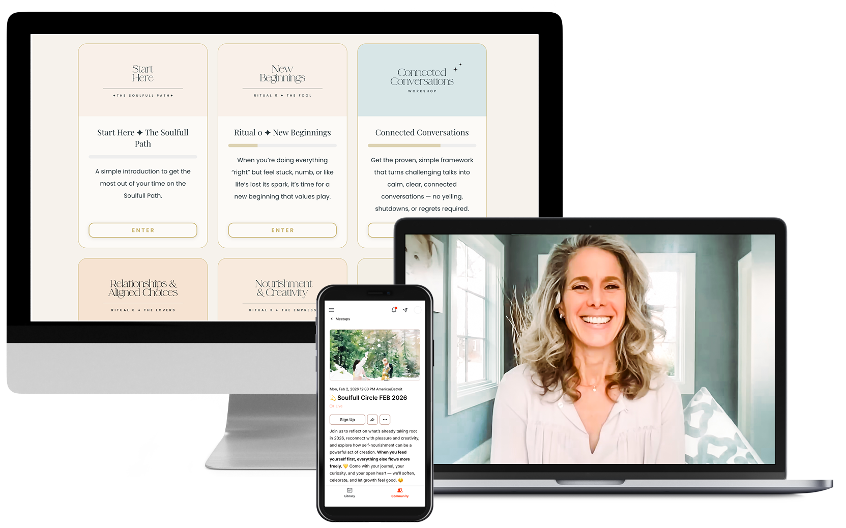 Graphic of Soulfull Membership Product Images