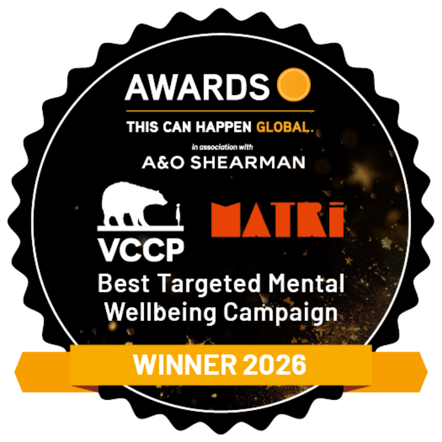 MATRI Coaching and VCCP – Winners of Best Targeted Mental Wellbeing Campaign at the This Can Happen Awards Global 2026 