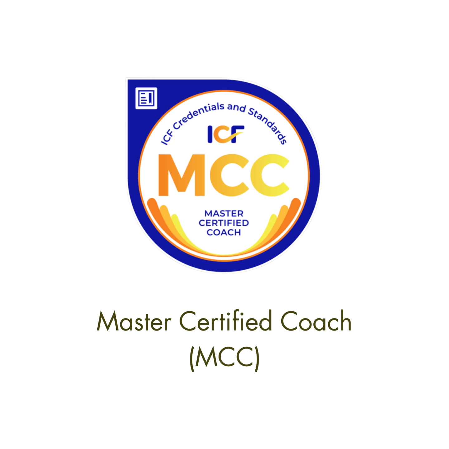 ICF Master Certified Coach - MCC