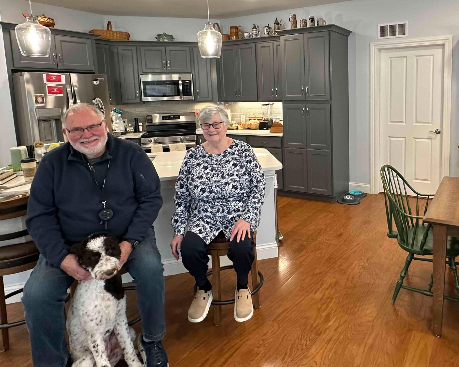 Senior downsizing clients Bob & Helen