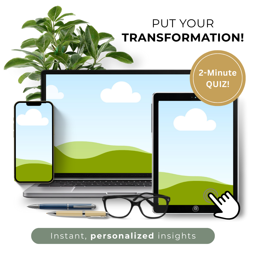 Free Quiz Mockup for Canva that you can use in your business