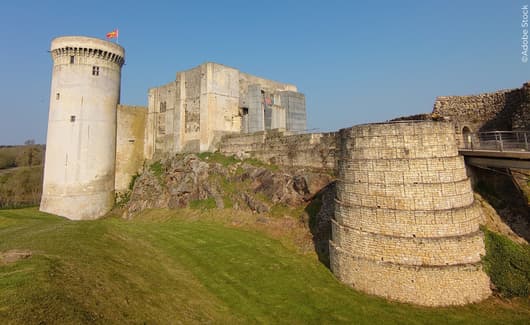 het kasteel van Willem de Veroveraar in Falaise