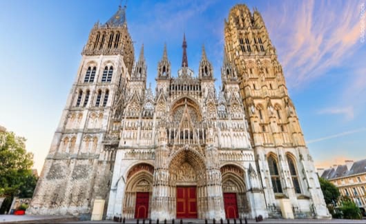 de kathedraal van Rouen