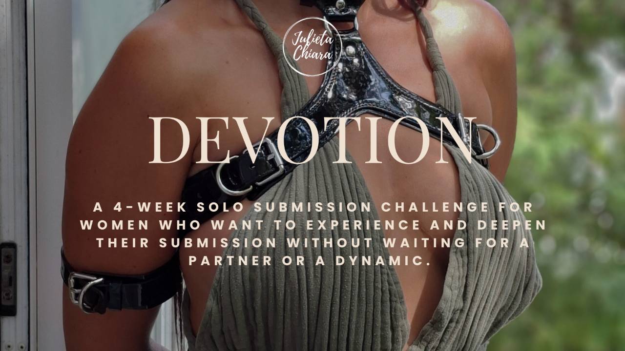 Devotion submission challenge by julieta chiara promo image