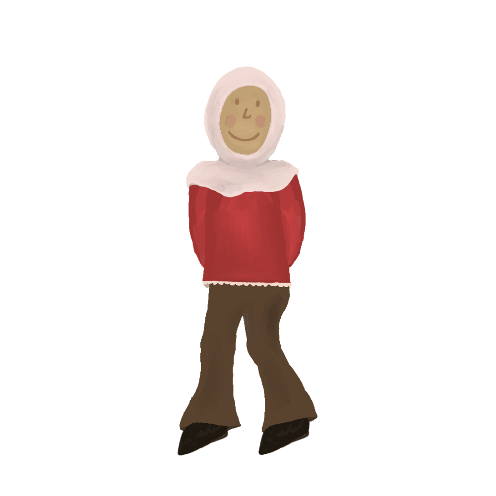 Child appreciating their body as an amanah