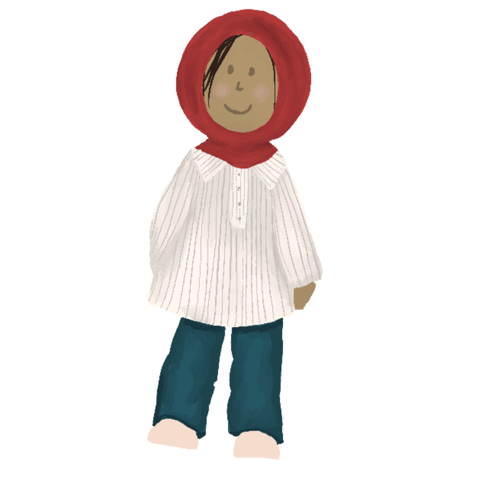 Boys and girls learning about changes modestly