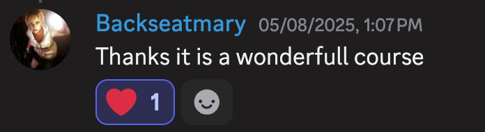 Customer testimonial