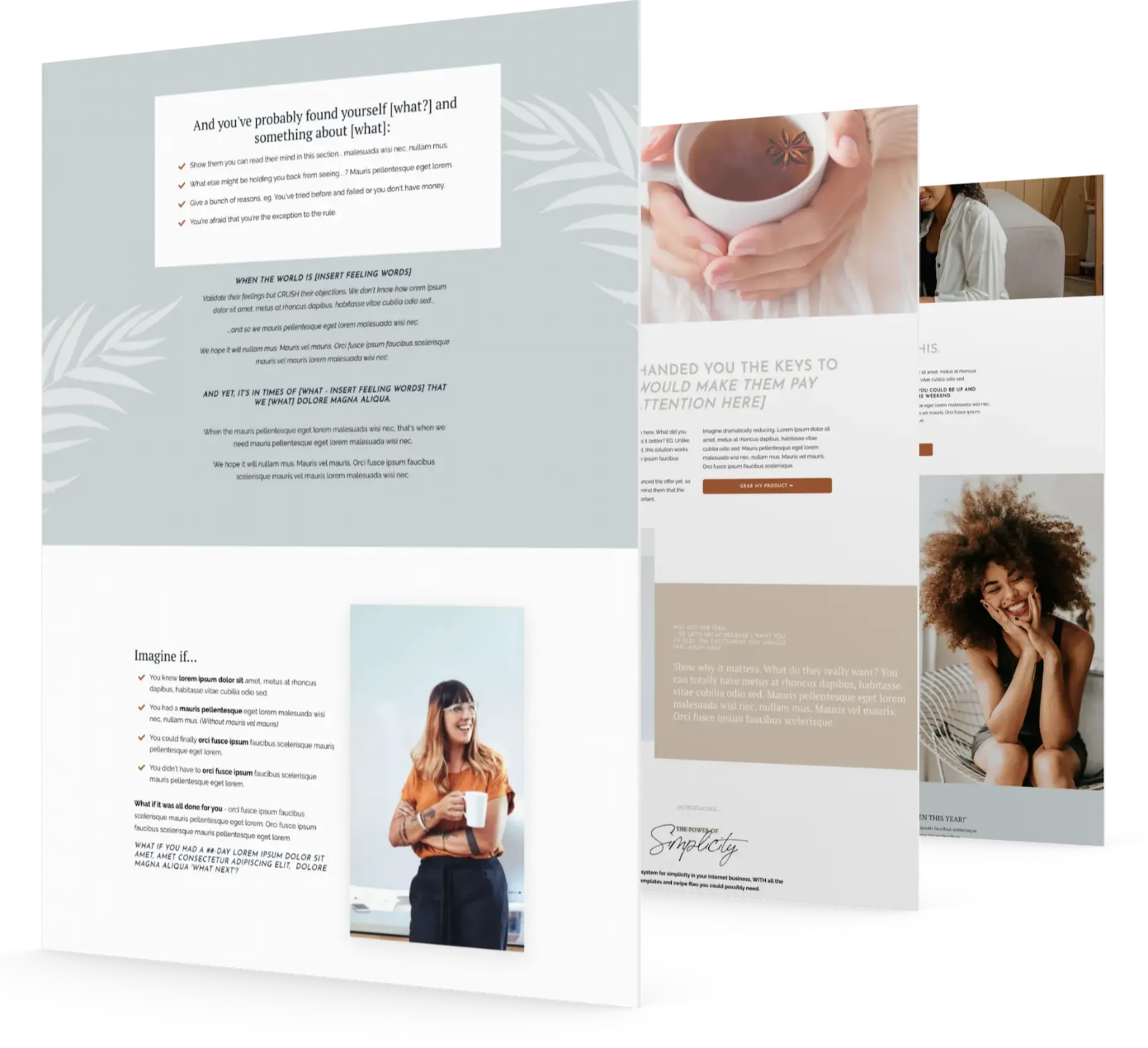 Kajabi Premium Template for a Webinar - in the Flix Style