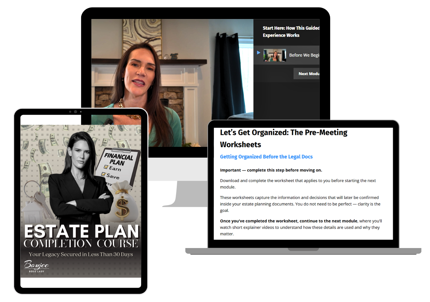 Boujee Boss Lady Estate Plan Completion Course