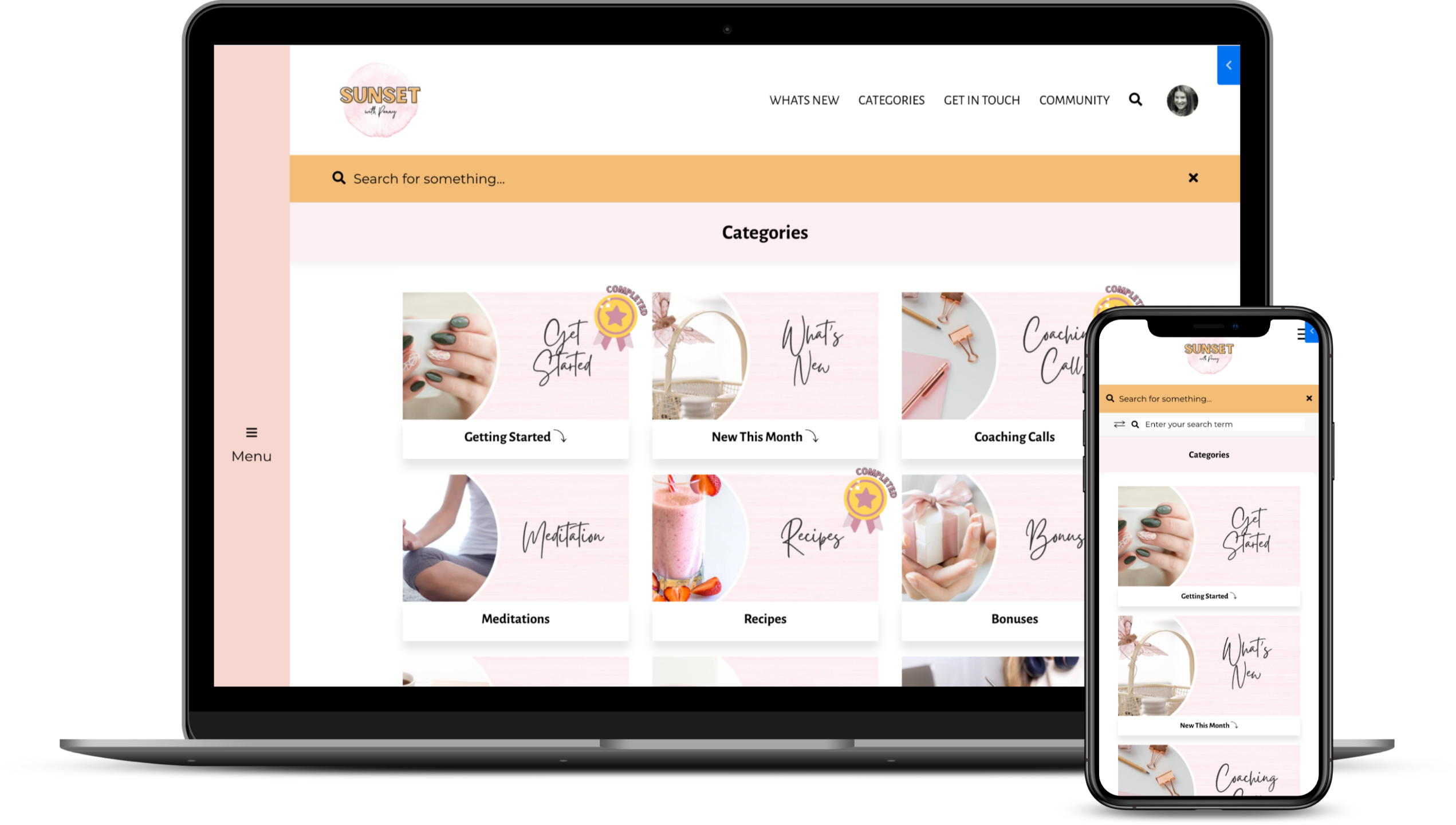 Kajabi Premium Template for a Webinar - in the Flix Style