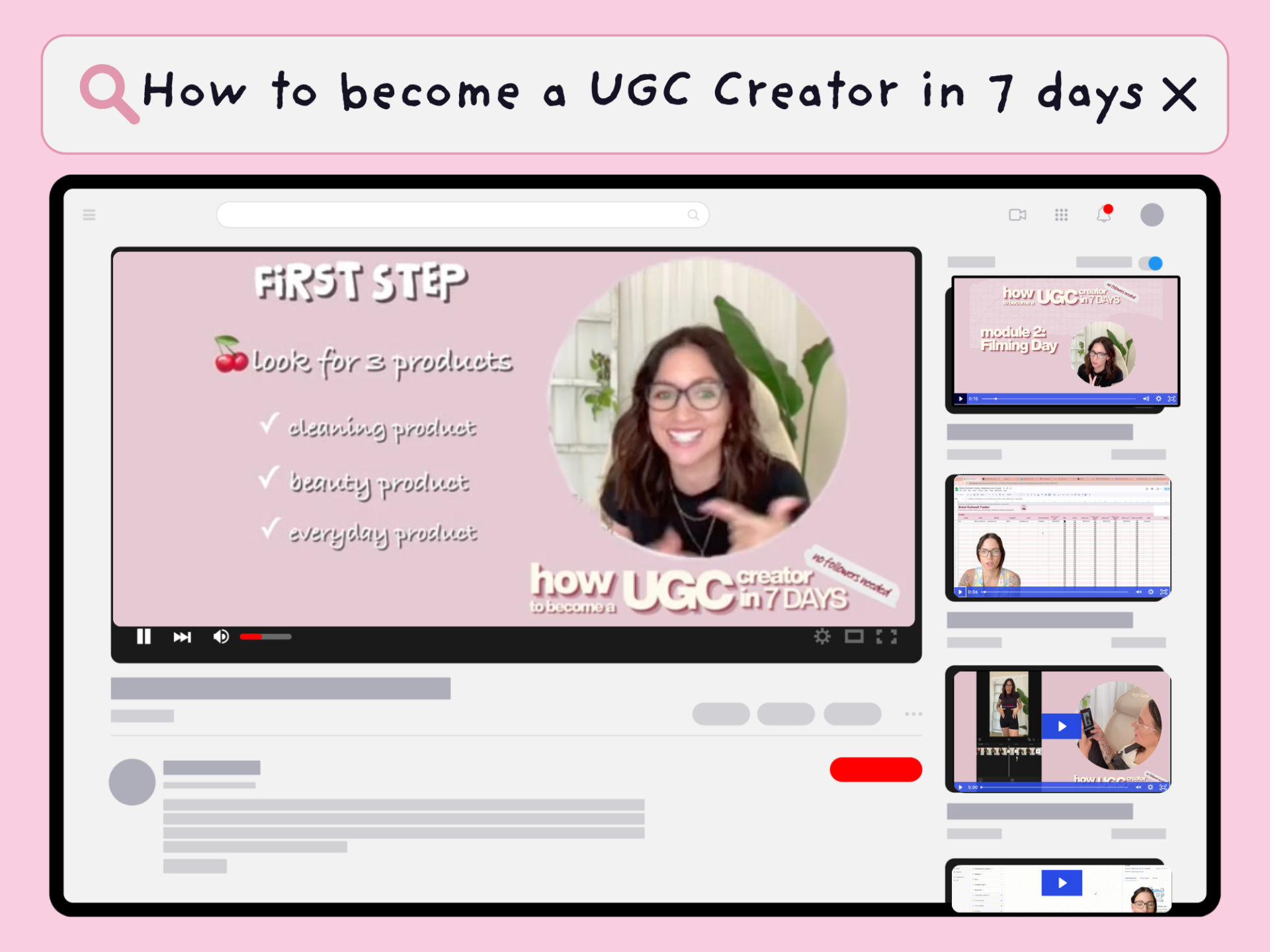 How to Become a UGC Creator in 7 Days