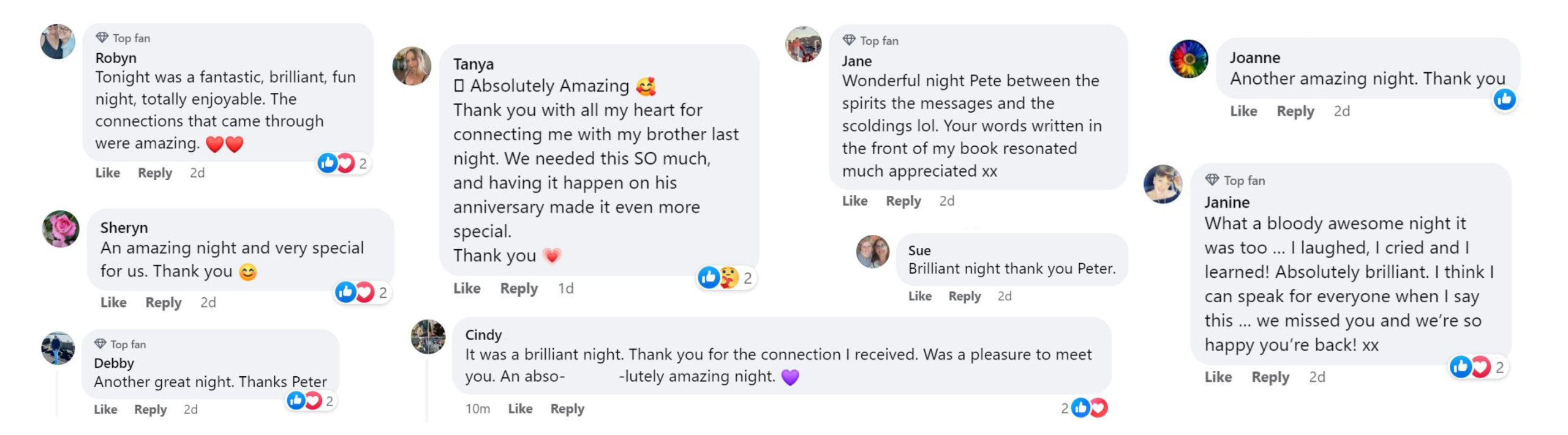 Peter Williams - Return of the Medium Reviews - Page 1