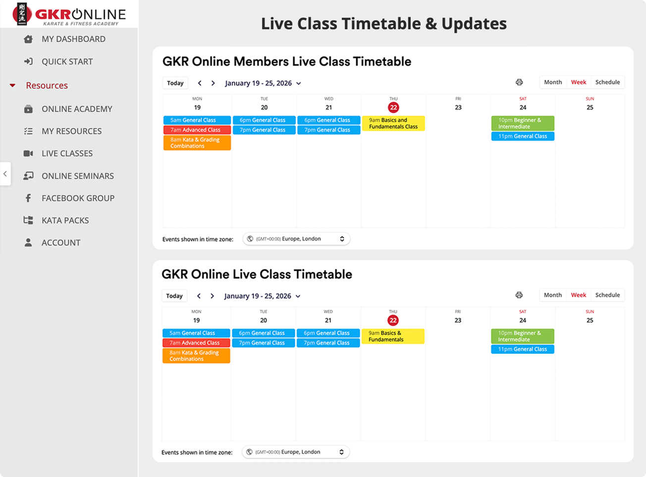 A modern online course platform designed for dietitians, showcasing organized nutrition education, saved learning resources, and easy course navigation. Designed by Motivation.digital