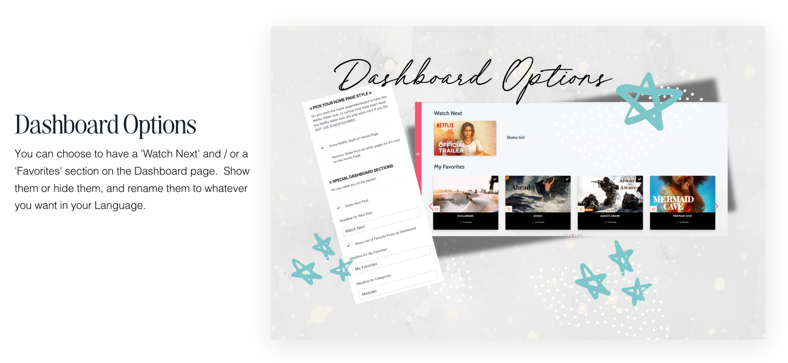 Kajabi Product Template for a Course - Sunset Pro Style - in pink