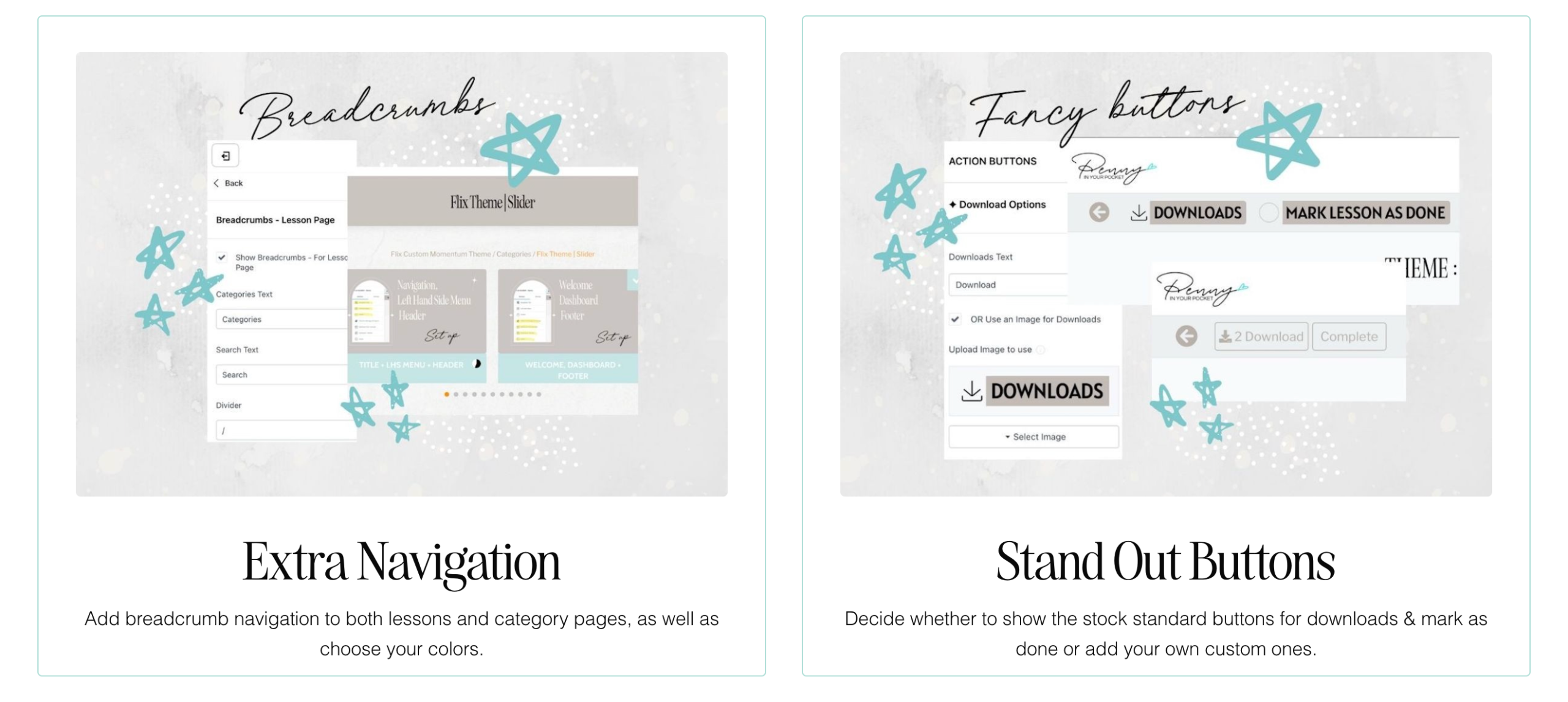 Kajabi Product Template for a Course - Flix Style